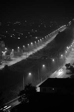 Night road